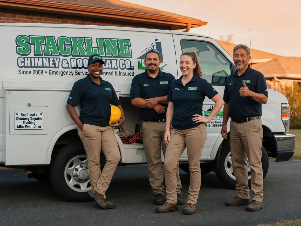 Chimney flashing repair company in Leota, MN